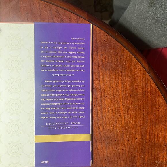 Le Cordon Blue Home Collection Brunch Cookbook with Color Photos Tasty Elegant - Picture 11 of 12